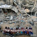افطار در غزه -رويترز